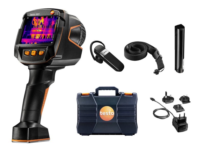 Testo 883 - Termokamera IR rozlišení 320×240 px